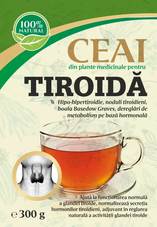 Ceaiuri Combinate - Ceai pentru Tiroidă 300 gr. , edera.ro