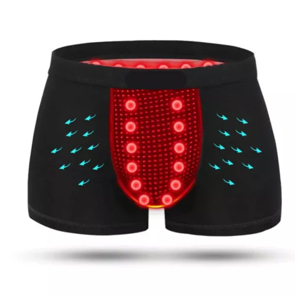 Chiloți Bărbați cu Turmalină și Magneți tip boxer 1 pereche 3XL