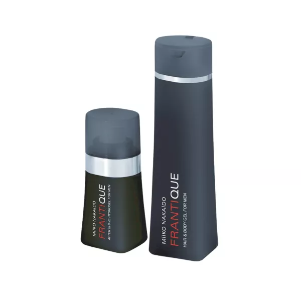 Cosmetice cu feromoni pentru bărbați - Duo Pack FrantiQUE- Gel de duș & Hidrogel FrantiQUE