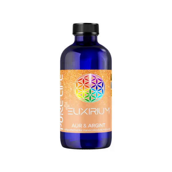 Mixuri Minerale Nanocoloidale - ELIXIRIUM™ Aur şi Argint 35ppm 240 ml , edera.ro