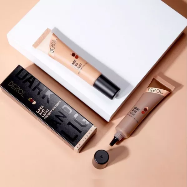 Fond de ten corector & BB Cream Mix Dark and Light 2 nuanțe