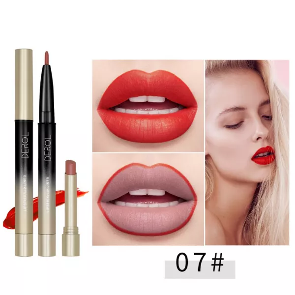Lipstick & Lip Liner 2  în 1