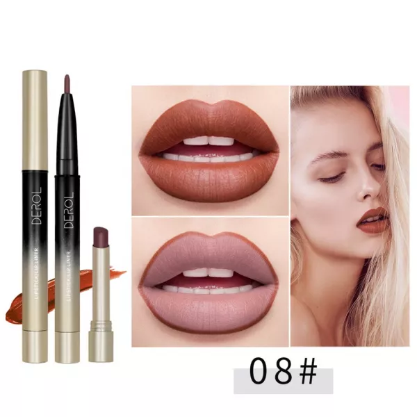 Lipstick & Lip Liner 2  în 1