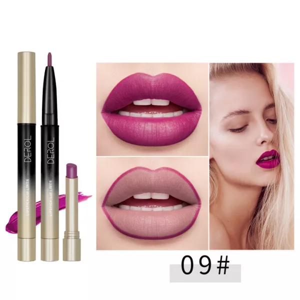 Lipstick & Lip Liner 2  în 1