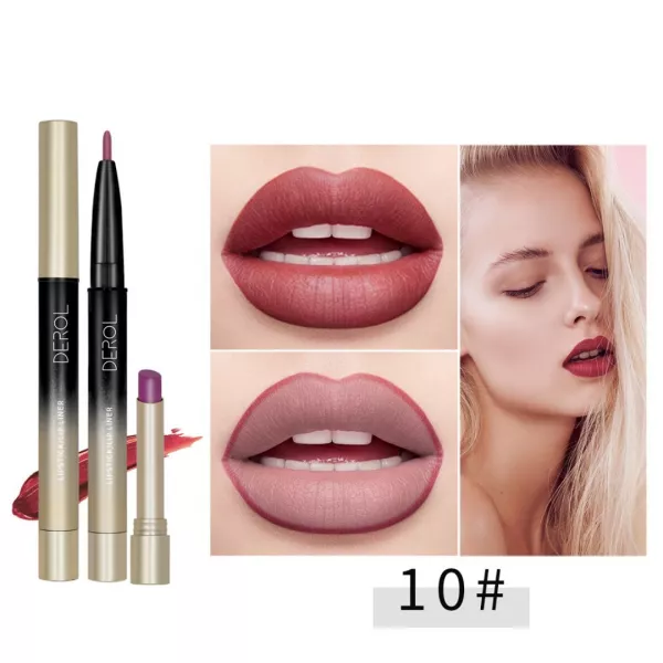 Lipstick & Lip Liner 2  în 1