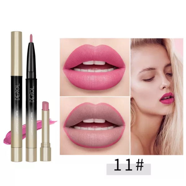 Lipstick & Lip Liner 2  în 1