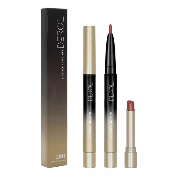 Lipstick & Lip Liner 2  în 1
