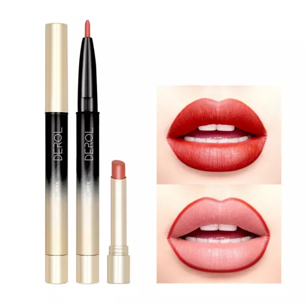 Make-up - Lipstick & Lip Liner 2  în 1, edera.ro