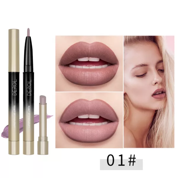 Lipstick & Lip Liner 2  în 1