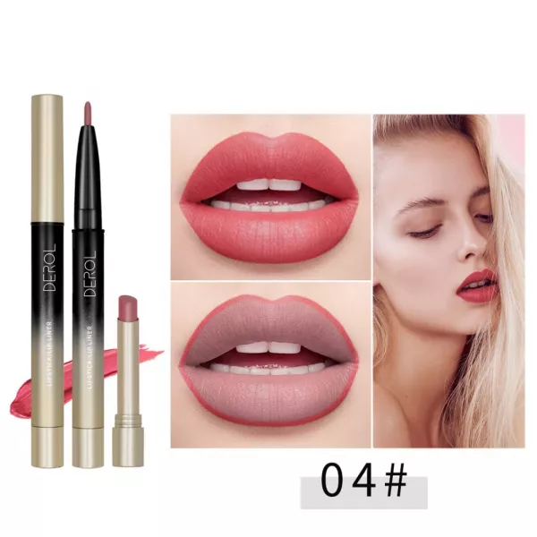Lipstick & Lip Liner 2  în 1