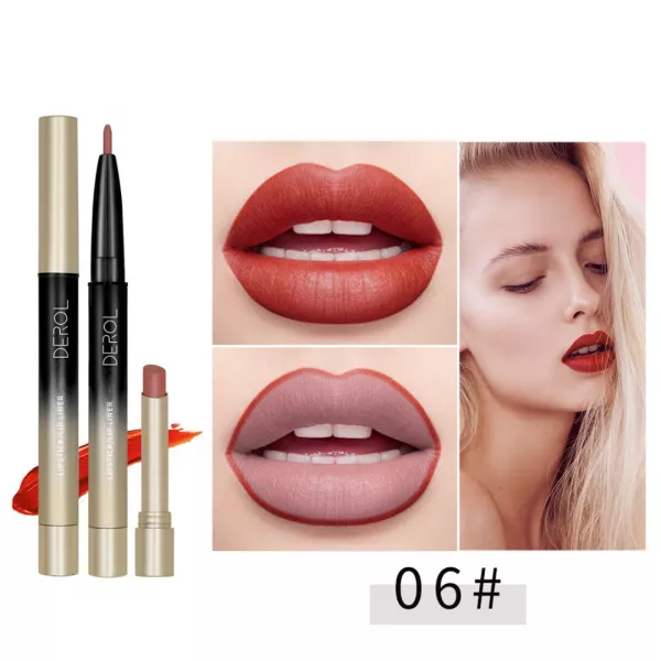 Lipstick & Lip Liner 2  în 1