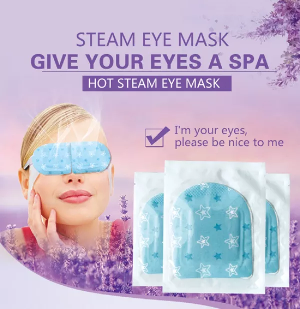 Față - Mască ochi - Mască cu aburi pentru ochi - Steam Eye Mask, edera.ro