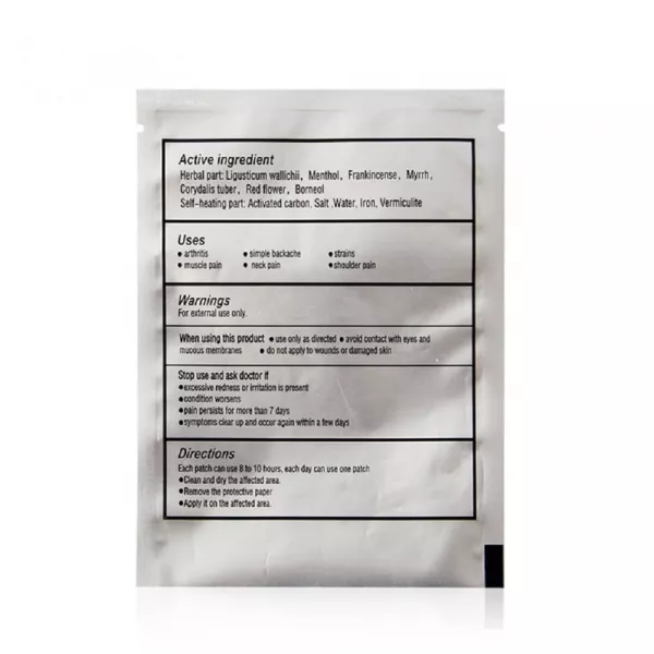 Plasture ﻿Self Heating Patch 5 bucăți