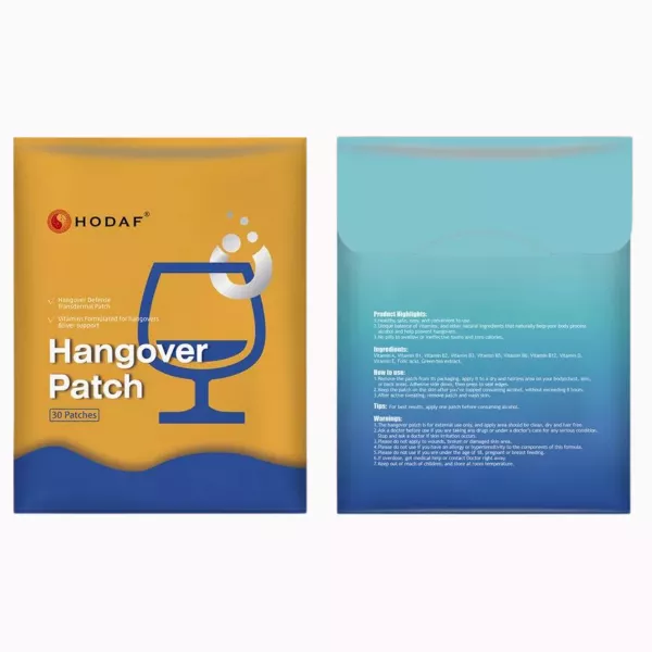 Plasture hangover 3 x 3 cm 30 bucăți