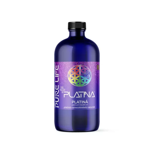 Minerale Coloidale - PLATINA™ 21ppm 480 ml , edera.ro