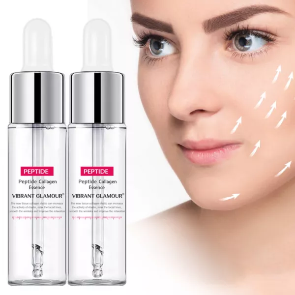 Cosmetice naturale - Ser față cu peptide de colagen și acid hyaluronic 15 ml, edera.ro