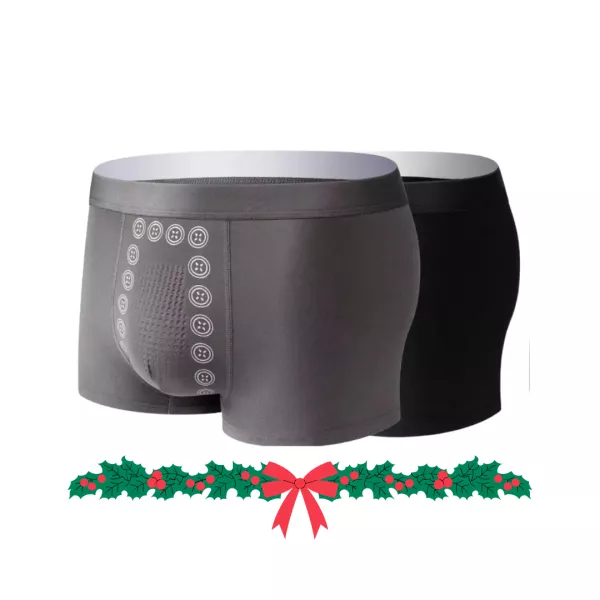 CADOURI - Set 2 Perechi Chiloți Bărbați din Modal cu Turmalină – Confort Zilnic, edera.ro