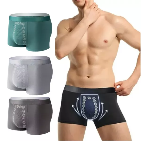 CADOURI - Set 4 Perechi Chiloți Bărbați din Modal cu Turmalină – Confort Complet , edera.ro