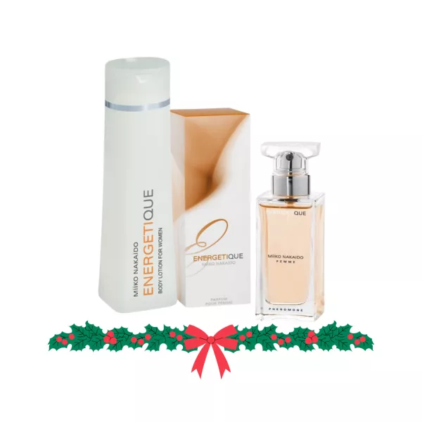 CADOURI - Set EnergetiQUE – Parfum + Loțiune de corp cu feromoni, edera.ro