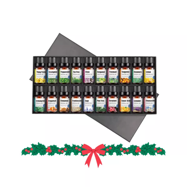 CADOURI - Set Ulei Esențial Pur – 20 sticle × 10 ml, edera.ro