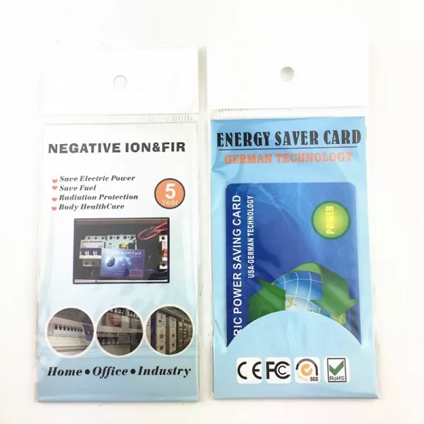 Sticker Electric Power Saving Card