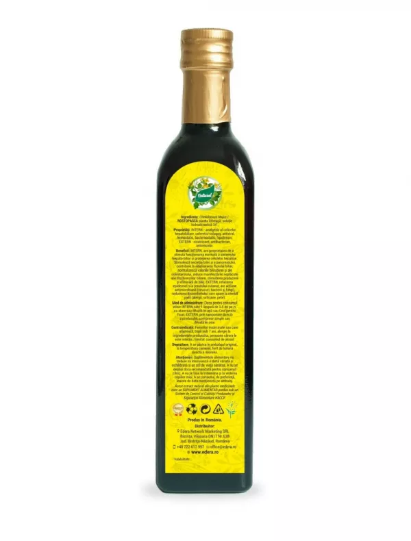 Ficat / Fiere / Hepatite - Tinctură de Rostopască 500 ml (4118), edera.ro
