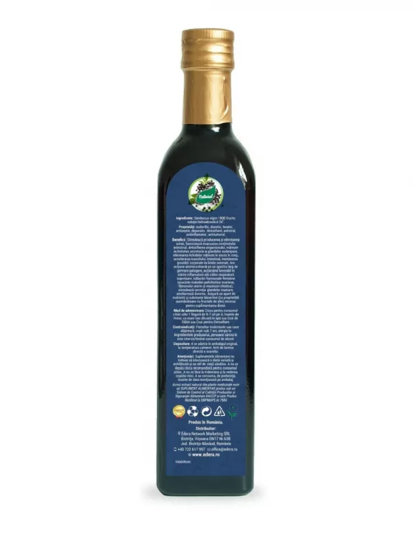 Varice / Circulaţie - Tinctură din fructe de Soc 500 ml (4312), edera.ro