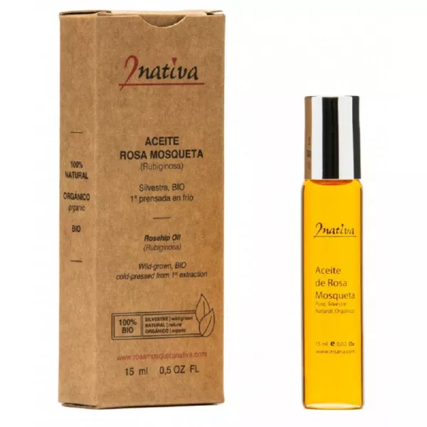 Ulei de Rosa Mosqueta 100% PUR Certificat BIOCHILE! 15 ml