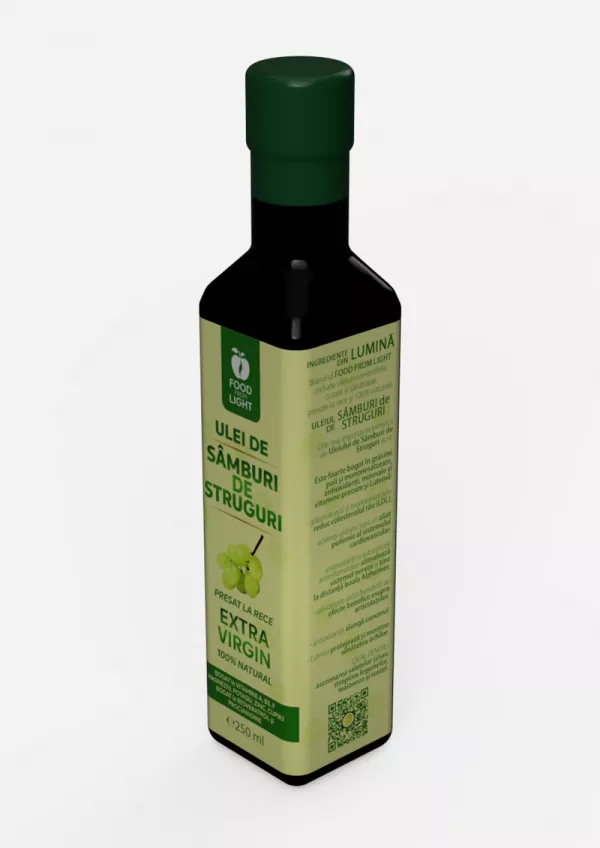 Suplimente naturale și vitamine - Uleiul de sâmburi de Struguri 250 ml, edera.ro