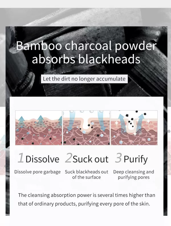 Vibrant Glamour Bamboo Charcoal Mask 30 gr.