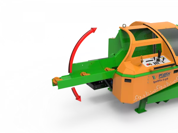 Linie de taiere-despicare SpaltFix S-376 - actionare la priza de putere a tractorului / motor electric trifazat 22 kW