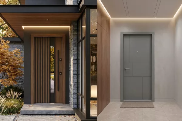 Care este diferenta dintre o usa de apartament si o usa de casa? Ghidul TotulDespreUsi