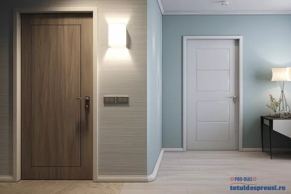 Ghidul designerului de interior DIY: asortarea parchetului cu usile