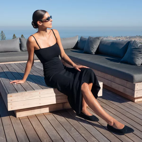 Eco Ballerinas Ascutit Negru 37 9009553976337.html