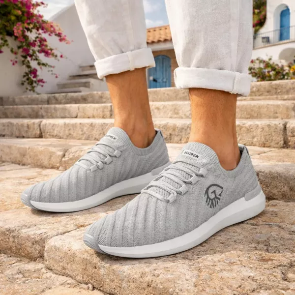 Eco Sneaker Barbati Gri Deschis 42 9009953028735.html