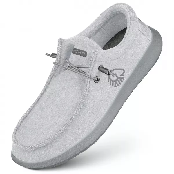 Merino Mokassin Barbati Gri Deschis 40 9009953047798.html