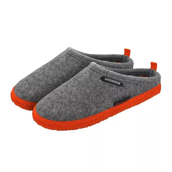 Papuci De Casa Din Lana Woolpops Gri Orange 37 9009553960879.html