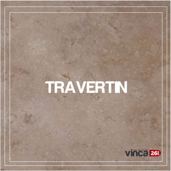 Blat Travertin Crosscut Light Decupaj Rotund