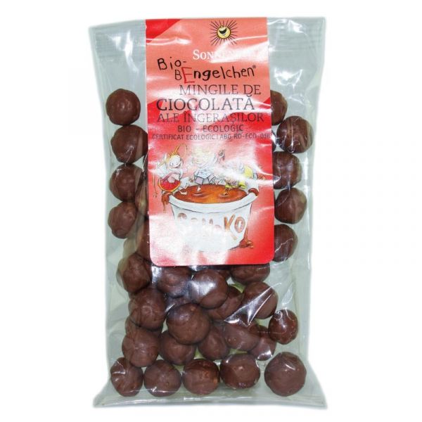 Mingiile de ciocolata ale ingerasilor eco 25g sonnentor (9004145009288)