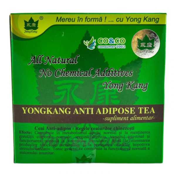 Ceai Antiadipos 30dz Yong Kang Ceaiuri Pentru Slabit