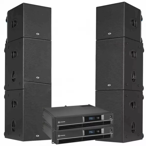 Sistem Dynacord XA2-PRO + Set cabluri - audioclub.ro