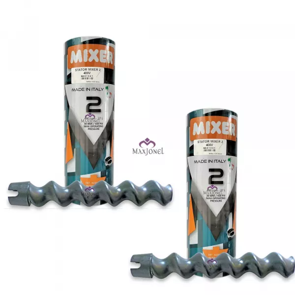 Set 2 X Rotor Mixer 2 + Stator Mixer 2 400V SETMIXER2 Maxjon...