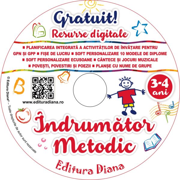 Indrumător Metodic 3 4 Ani Cd
