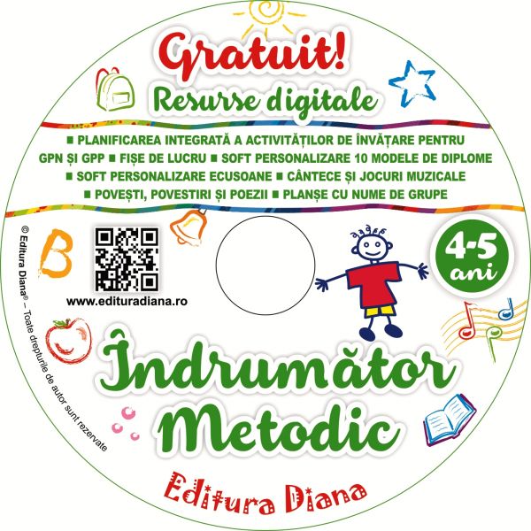 Indrumător Metodic 4 5 Ani Cd
