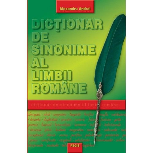Dictionare Dictionar De Sinonime 9786068130163 Editura Regis