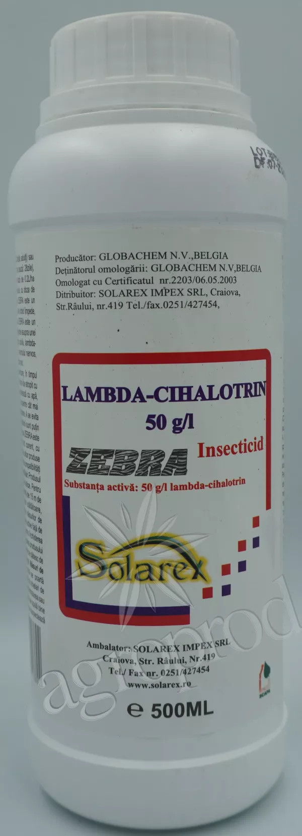 Zebra Lambda-cihalotrin 500ml