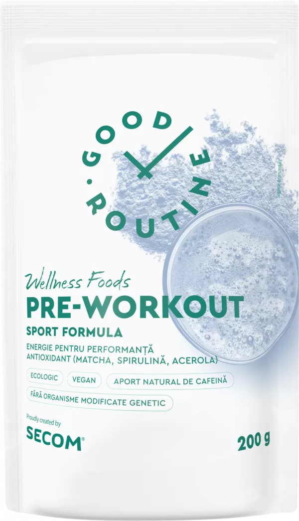 Good Routine Tablet GOOD ROUTINE PRE WORKOUT SPORT FORMULA 200 G SECOM AX1221135...