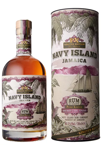 Rom Navy Island Pedro Xim&eacute;nez Sherry Cask Finish 46.7% 0.7L