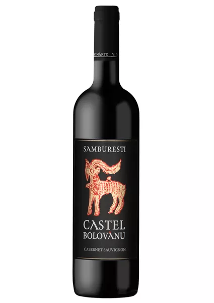 Vin rosu sec Cabernet Sauvignon Castel Bolovanu 0.75L Vinarte