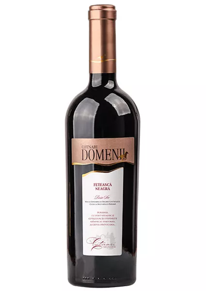 Vin rosu sec Feteasca Neagra Domenii Cotnari  0.75L